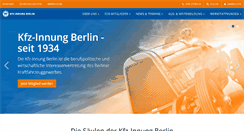 Desktop Screenshot of kfz-innung-berlin.de